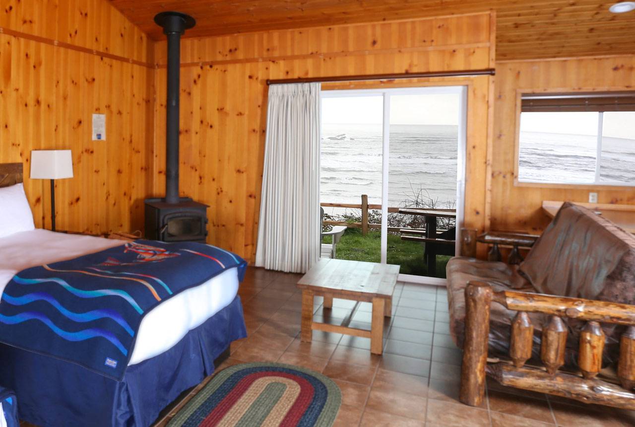 Duplex Bluff Cabin interior