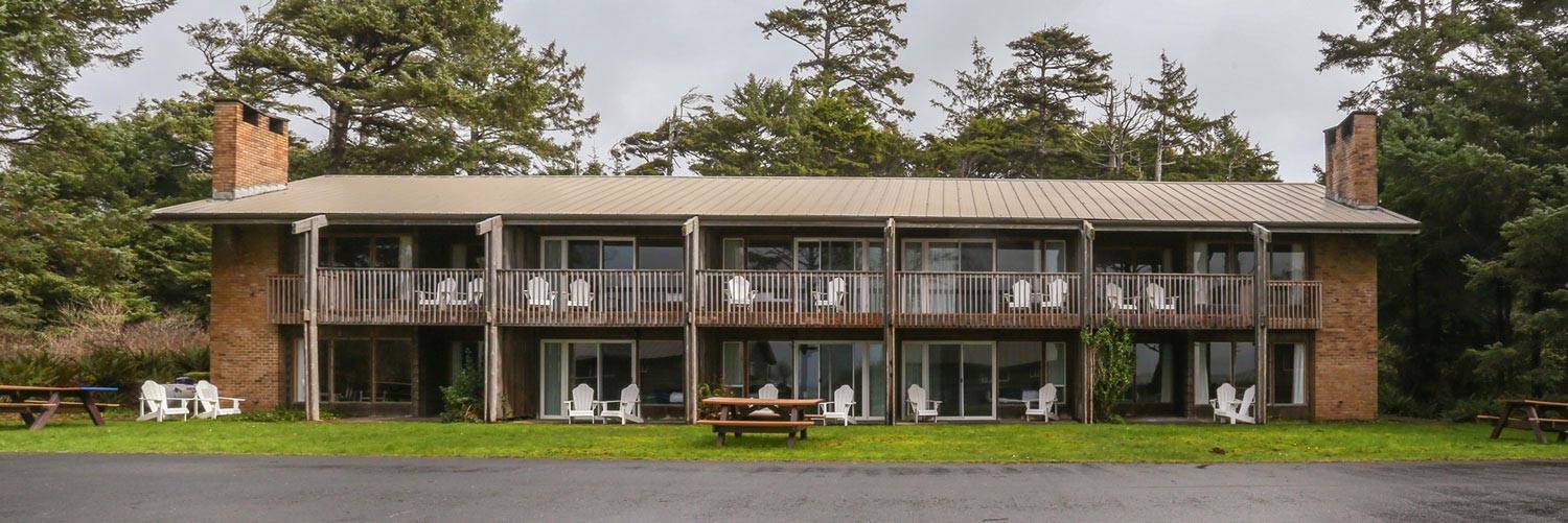 Seacrest House exterior images show off the balconies facing the ocean.