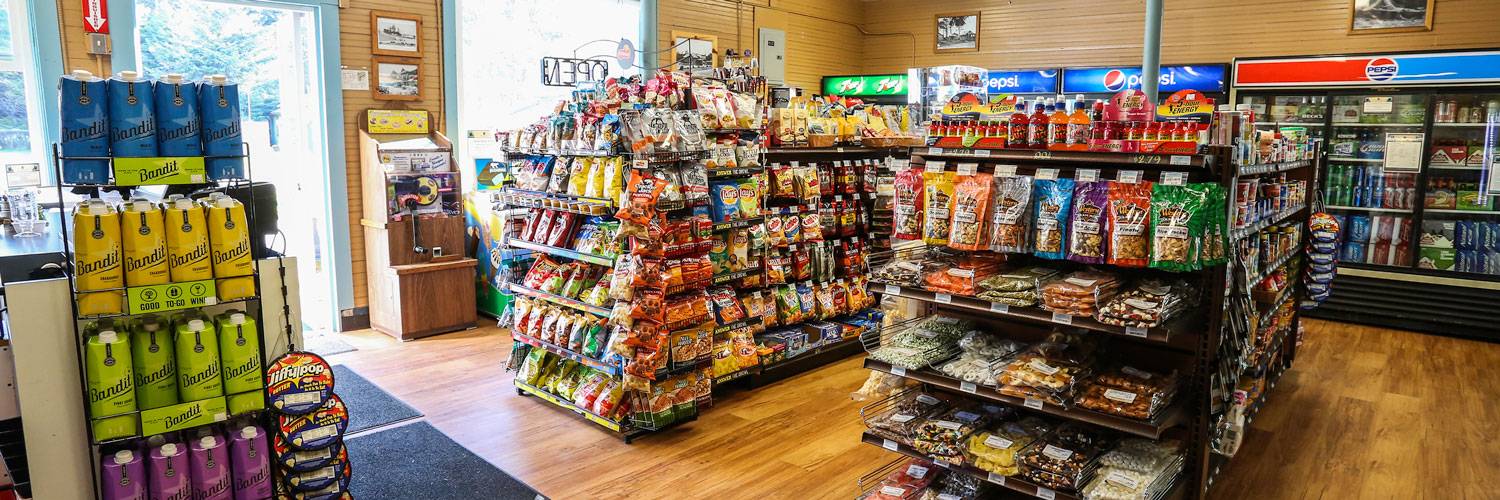 Shop for groceries and supplies at Kalaloch Lodge Mercantile.