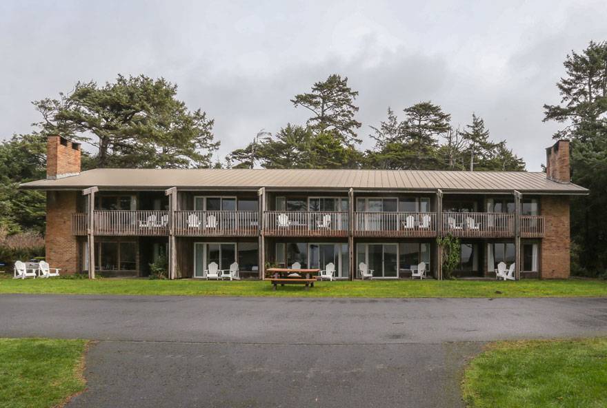 Seacrest House rooms and suites at Kalaloch Lodge in Olympic National Park.