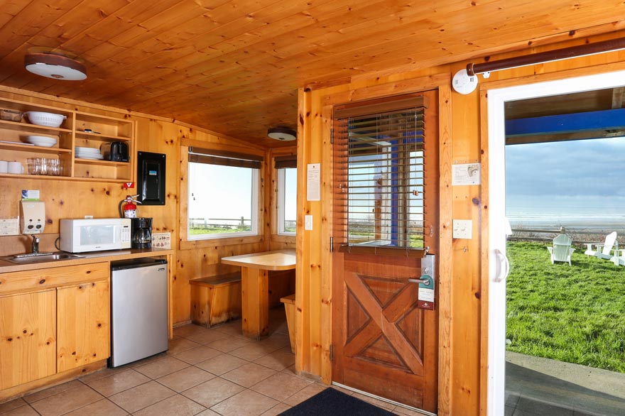 Cabin packages at Kalaloch Lodge.