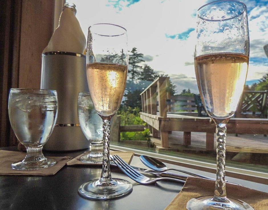 Celebrate all there is to do and explore with a delicious meal at Creekside Restaurant at Kalaloch Lodge.