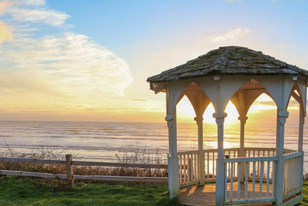One of our favorite sunset photos at Kalaloch Lodge